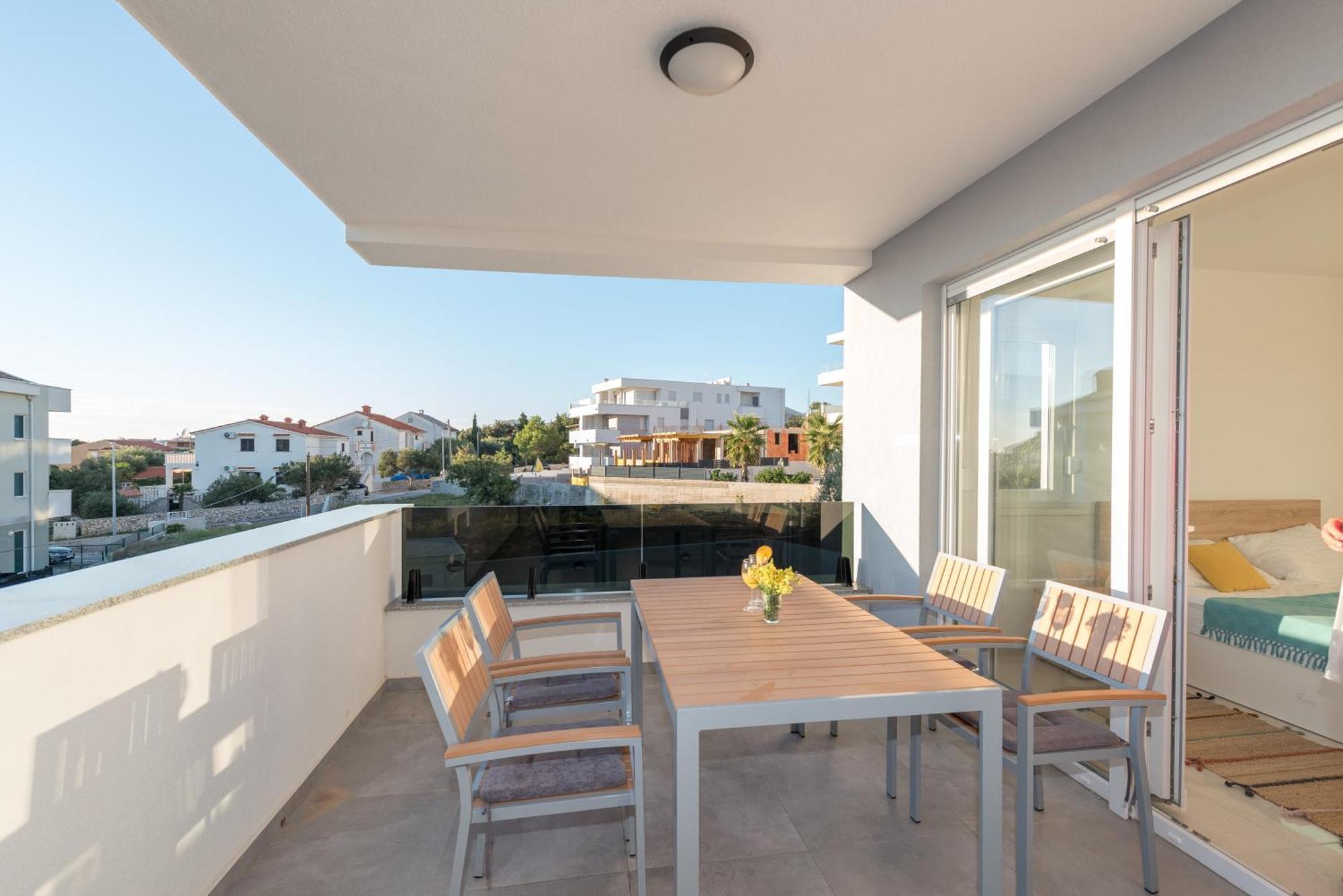 Villa Lena Luxury Apartments Novalja Rom bilde