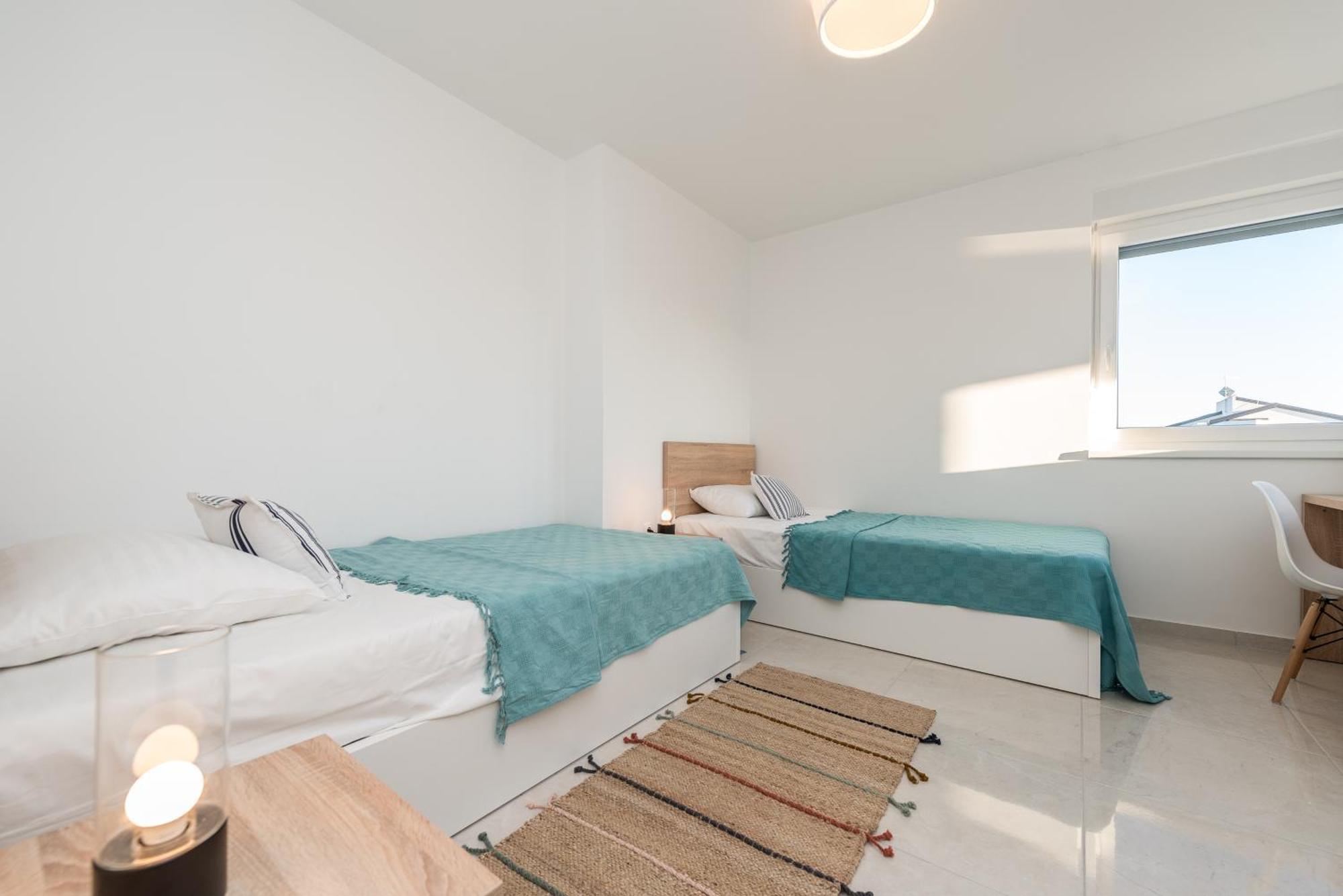 Villa Lena Luxury Apartments Novalja Rom bilde