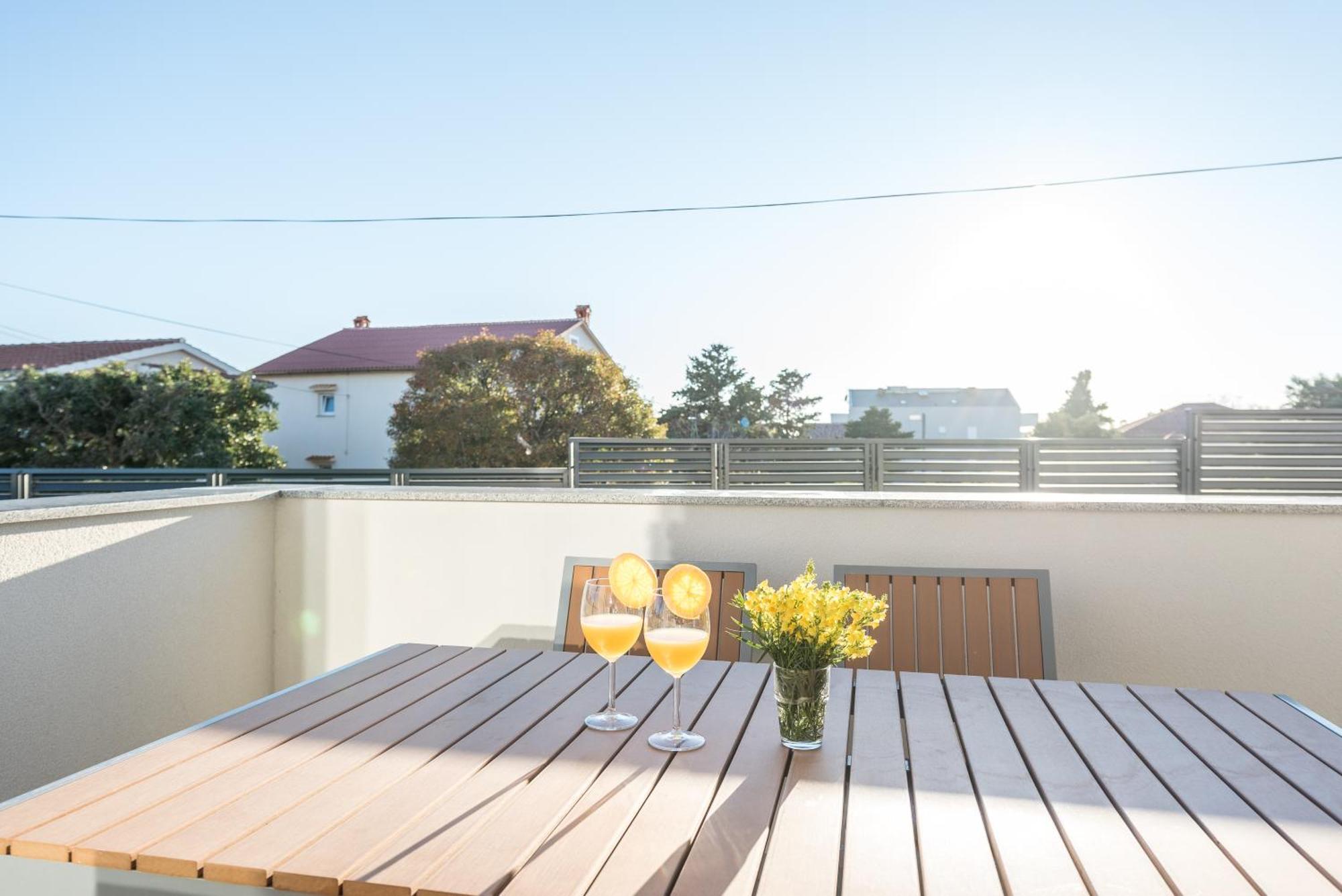 Villa Lena Luxury Apartments Novalja Rom bilde