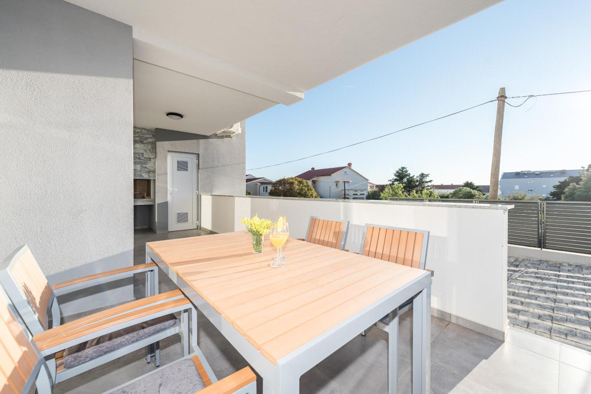 Villa Lena Luxury Apartments Novalja Rom bilde