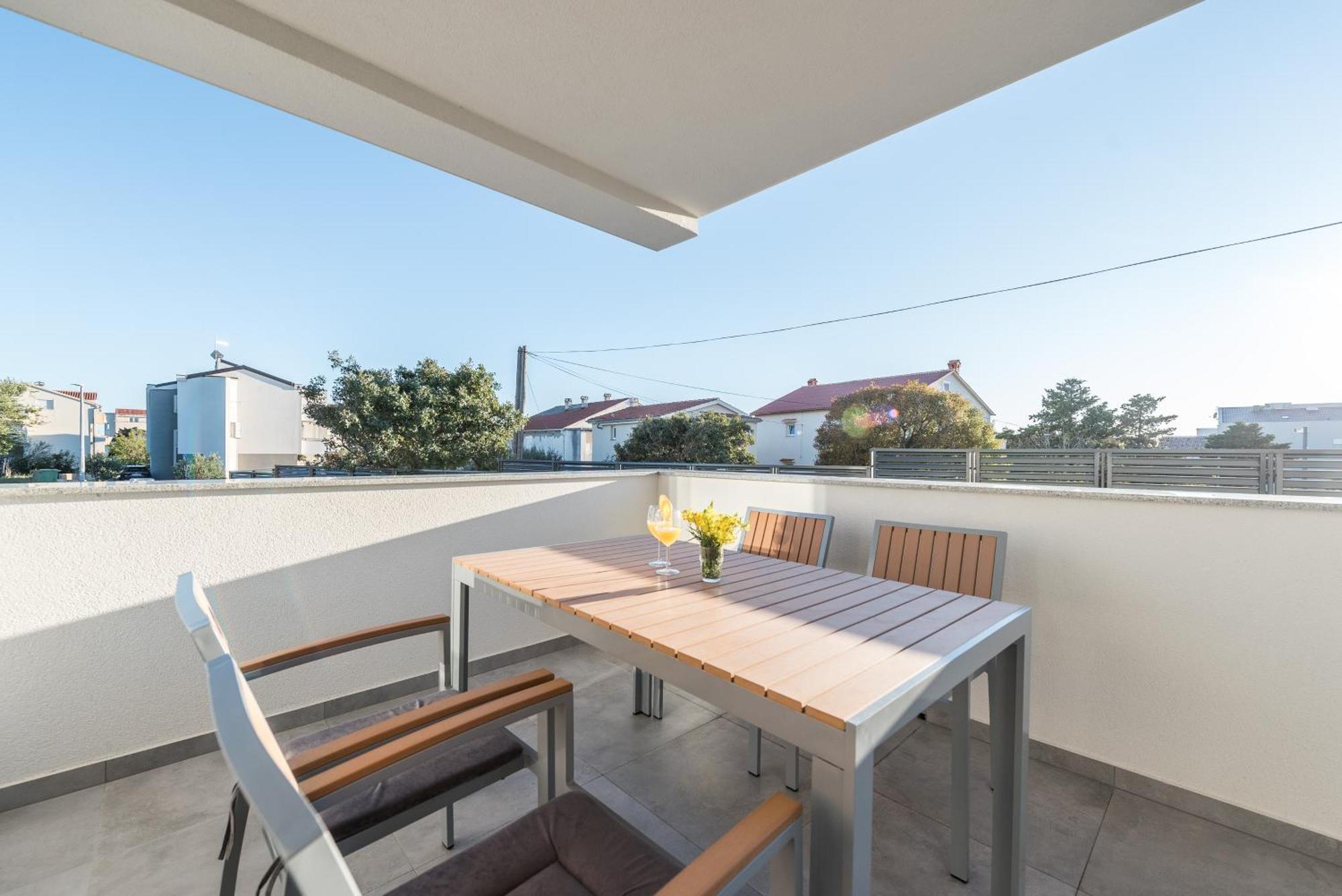 Villa Lena Luxury Apartments Novalja Rom bilde